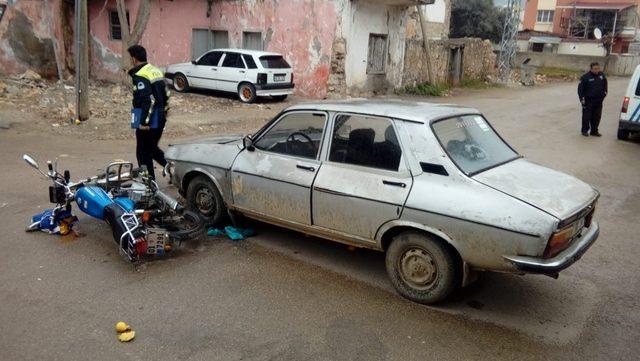 Kozan’da trafik kazası: 1 yaralı