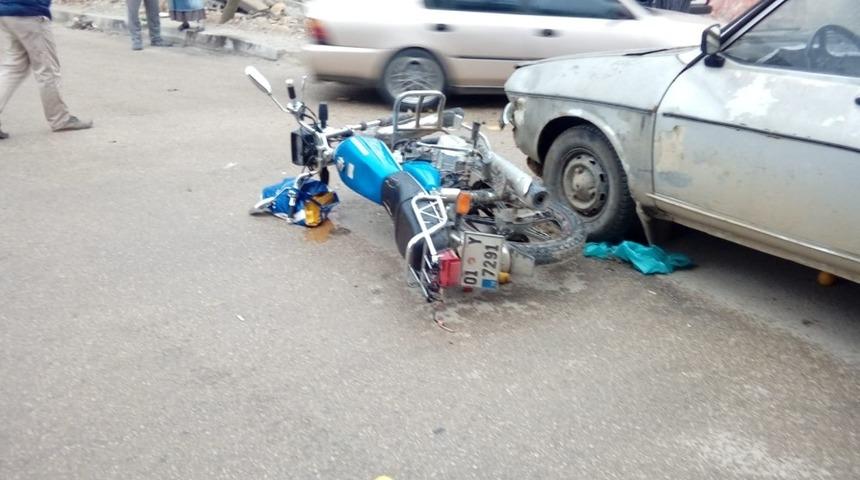 Kozan&rsquo;da trafik kazası: 1 yaralı