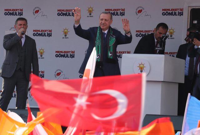 Erdoğan: Benim milletim, PKK'nın desteklediği adaya oyunu verir mi ?