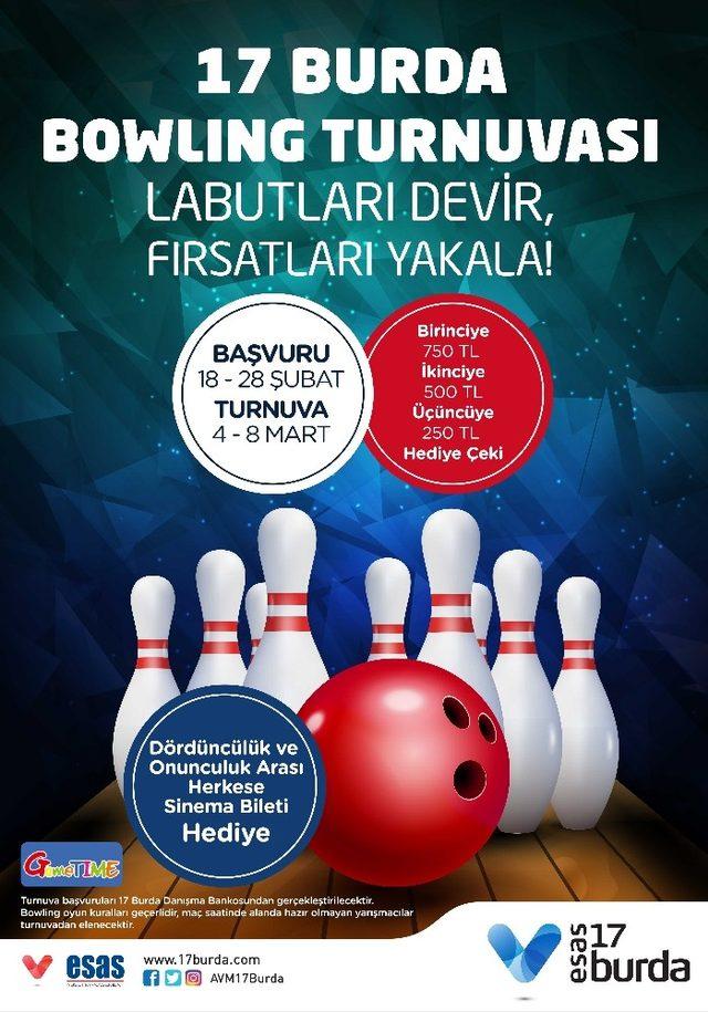 17 Burda’da Bowling Turnuvası heyecanı