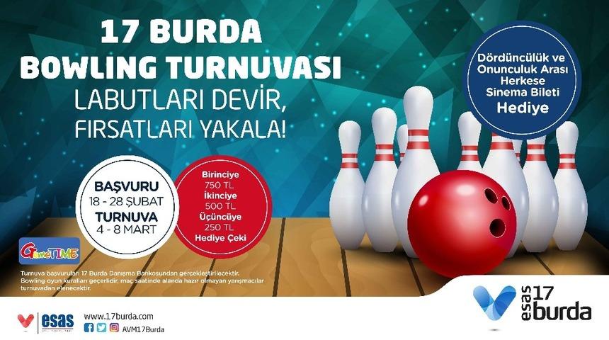 17 Burda&rsquo;da Bowling Turnuvası heyecanı