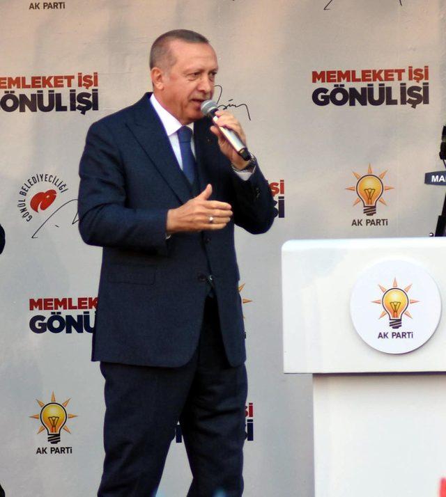 Erdoğan: Benim milletim, PKK'nın desteklediği adaya oyunu verir mi (2)