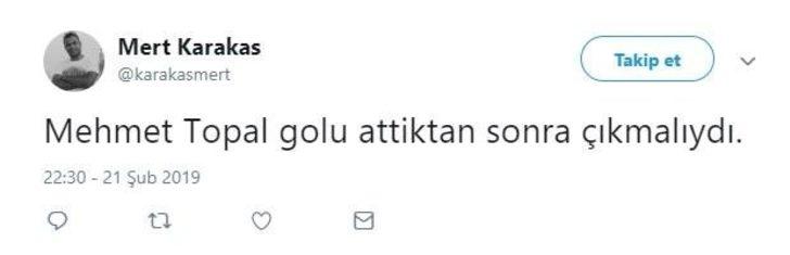 Zenit maçı sonrası Mehmet Topal sosyal medyayı salladı! G1
