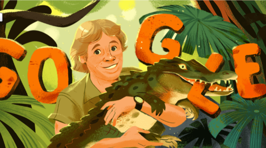 Steve Irwin kimdir? Google'dan 'Timsah Avcısı' Steve Irwin i&ccedil;in Doodle