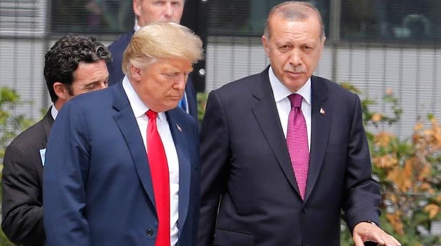 Cumhurbaşkanı Erdoğan, Trump ile g&ouml;r&uuml;şt&uuml;