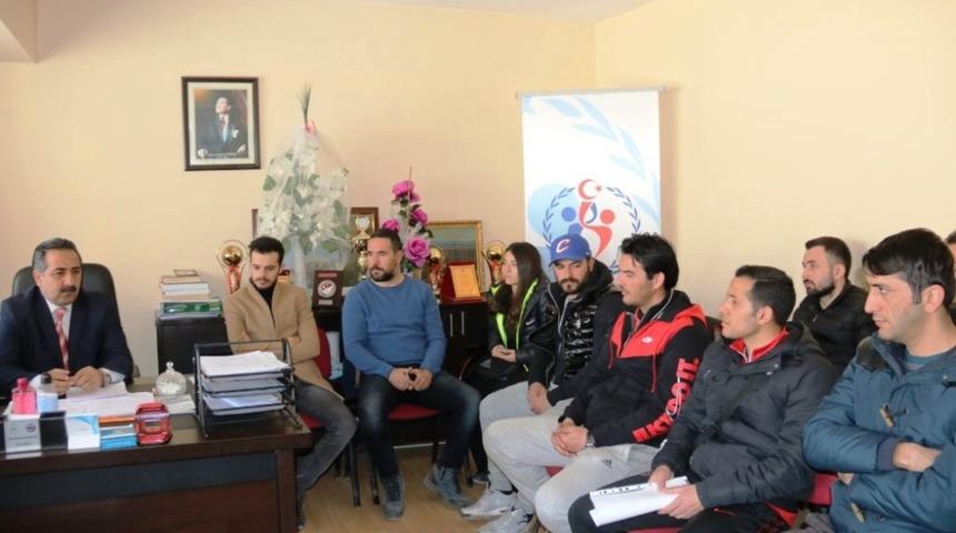 Erciş&rsquo;te &lsquo;Kurumlar Arası Voleybol Turnuvası&rsquo; kuraları &ccedil;ekildi