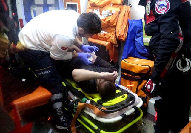 Uygulamadan ka&ccedil;arken 2 si polis 3 kişiyi yaralayan alkoll&uuml; s&uuml;r&uuml;c&uuml; tutuklandı 2