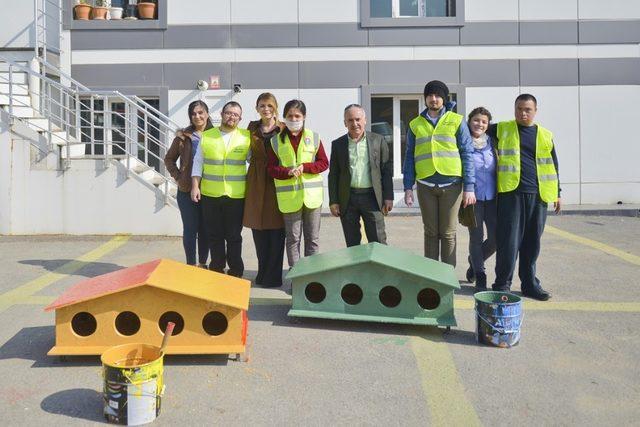 Maltepeli gençler sokaktaki dostları için boyadılar