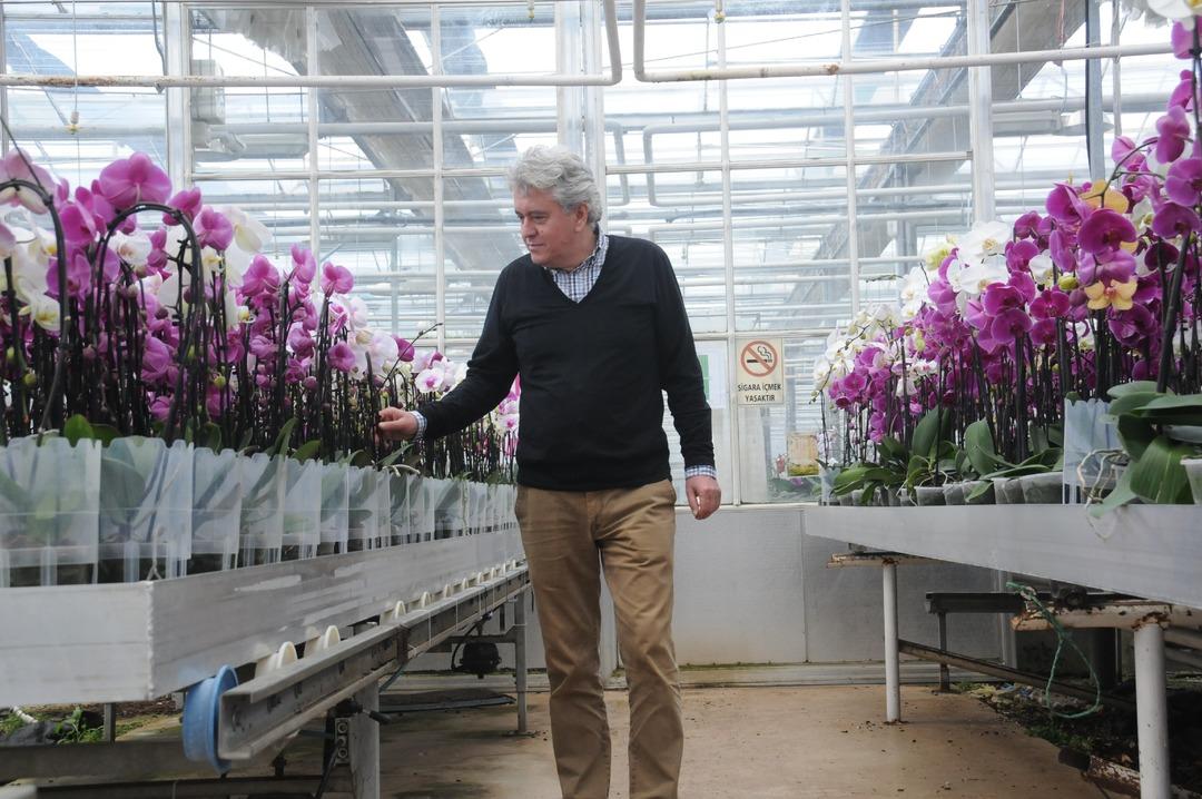 Orkide &uuml;retimiyle yıllık 15 milyon euroluk ithalatı durdurdu