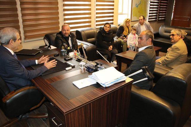 Ortopedik Engelliler Derneğinden Demirkol&rsquo;a ziyaret 1