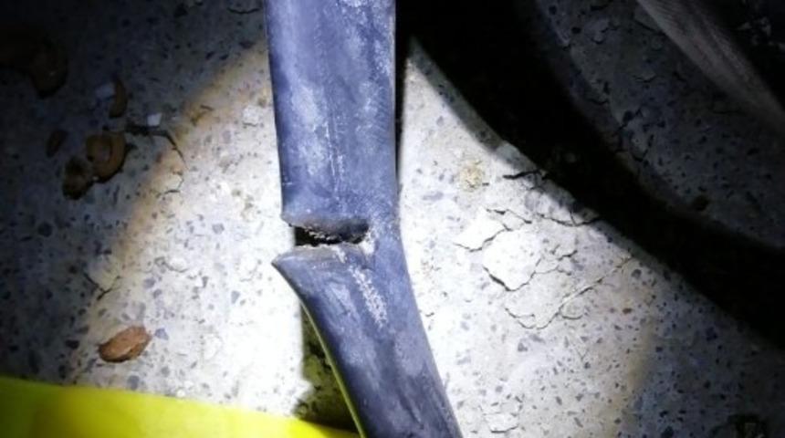 Hırsızlık ş&uuml;phelileri devriye atan jandarmaya yakalandı