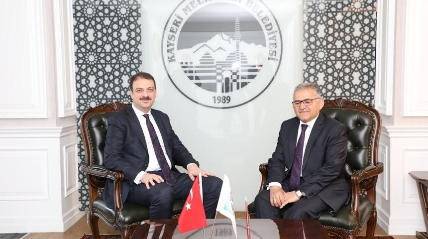Gençlik ve Spor Bakan Yardımcısı Sinan Aksu’dan Başkan Büyükkılıç’a ziyaret
