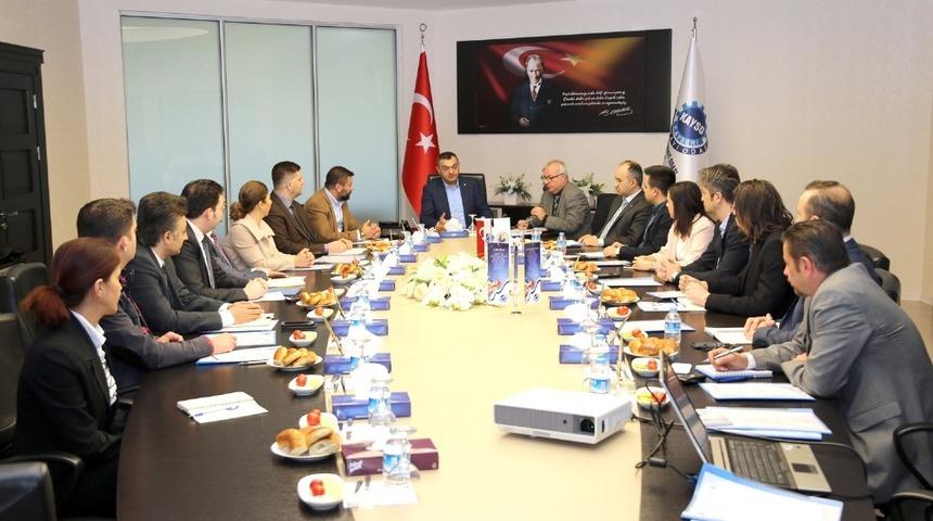 KAYSO’da Ar-Ge ve Tasarım Merkezleri İstişare Toplantısı Yapıldı