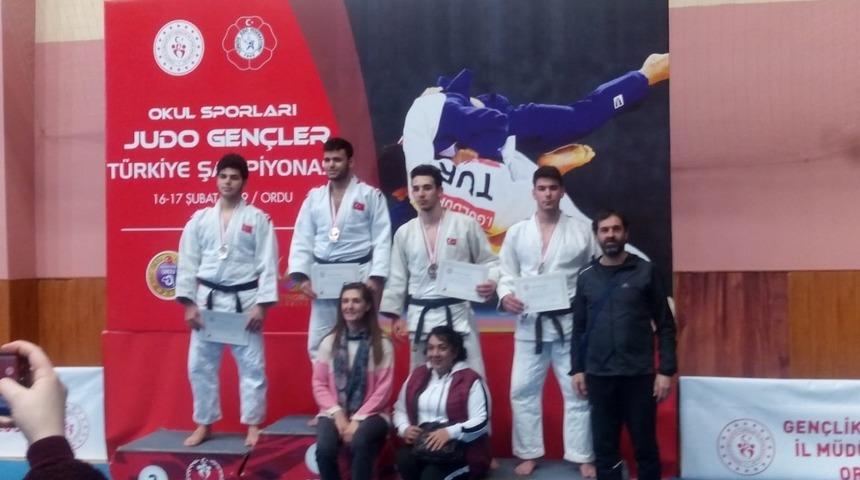 Judoda Türkiye 3.’sü oldu