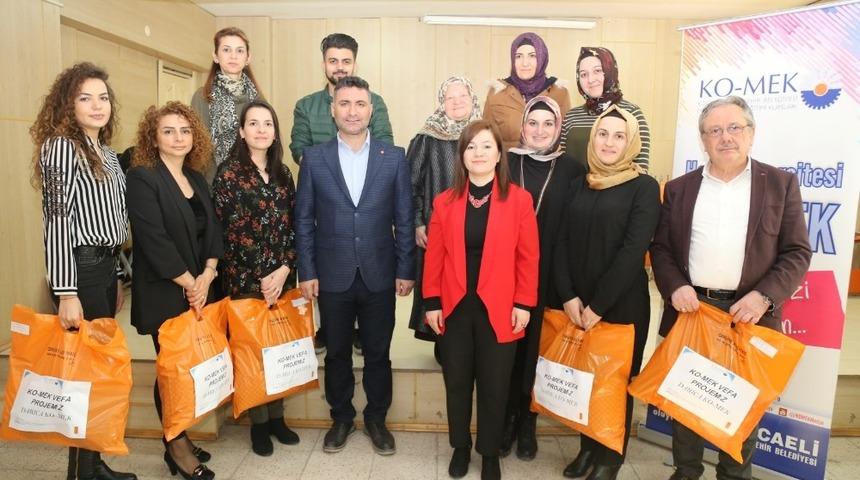 KOMEK kursiyelerinden “VEFA” projesi