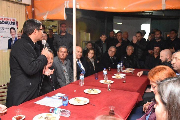 Başkan Çelik’e 3 mahalleden tam destek G3