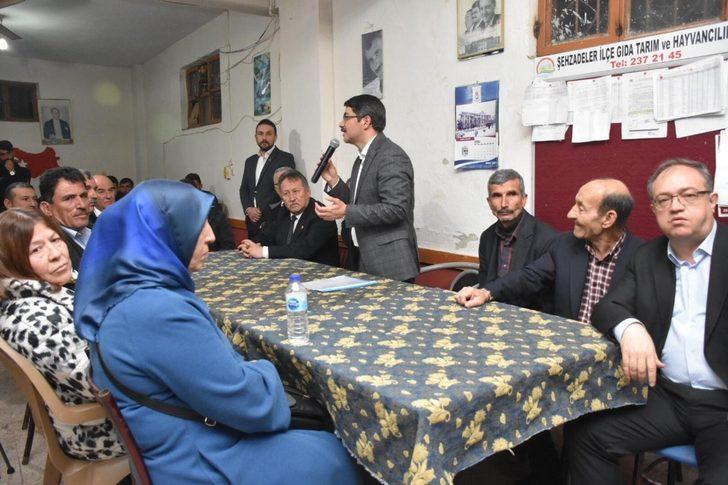 Başkan Çelik’e 3 mahalleden tam destek G5