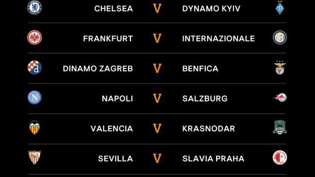 UEFA Avrupa Ligi Son 16 Turu eşleşmeleri belli oldu