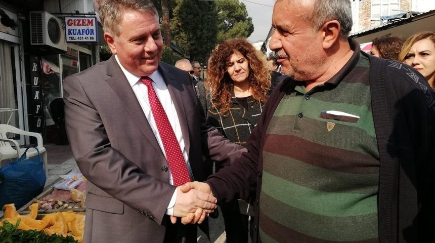 Bahtiyar se&ccedil;im &ccedil;alışmalarına Buldan ile devam etti