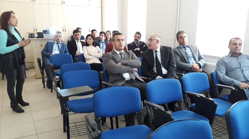 Kars&rsquo;ta Kadına Y&ouml;nelik Şiddetle M&uuml;cadele Eğitim semineri verildi