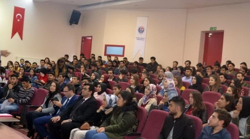 GA&Uuml;N Oğuzeli MYO&rsquo;da kişisel koruyucu ve donanım semineri