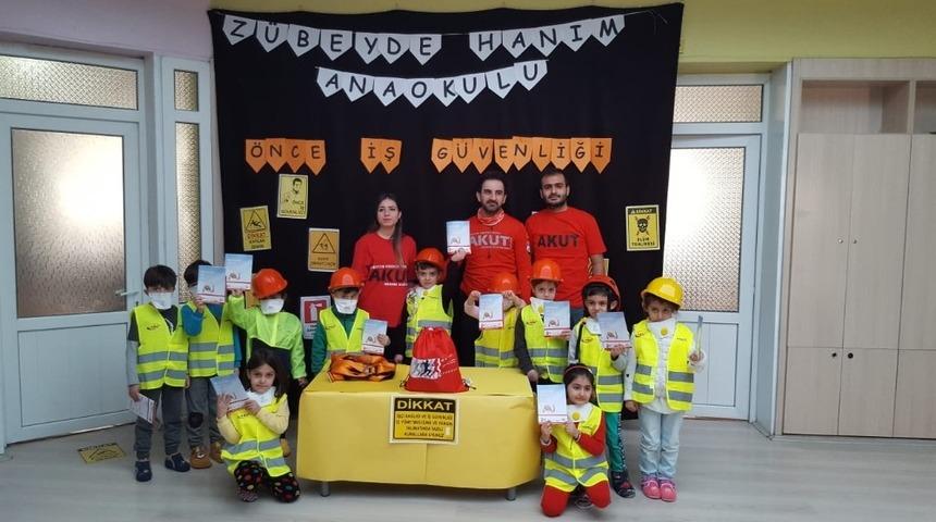 Bingöl’de öğrencilere  afet eğitimi verdi