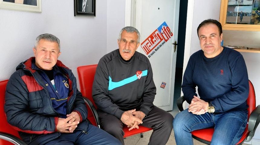 70 yaşındaki futbolcudan İHA’ya ziyaret