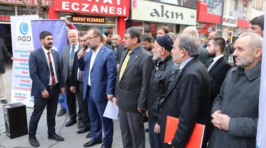 Mısır’daki idamlar Karabük’te protesto edildi
