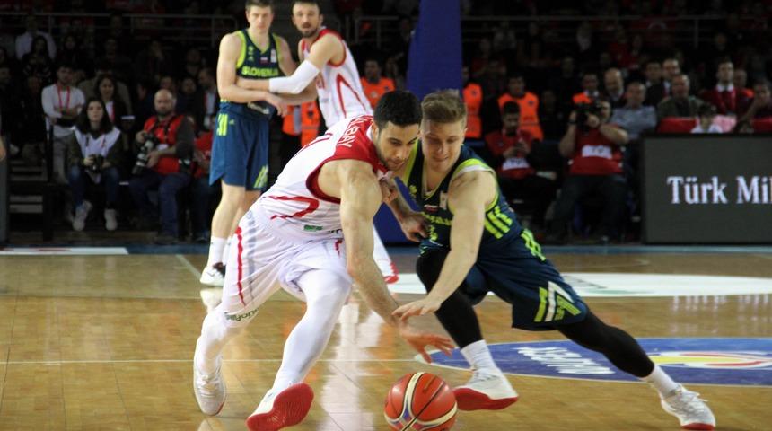 Türkiye 77 - 58 Slovenya (FIBA Dünya Kupası Avrupa Elemeleri)