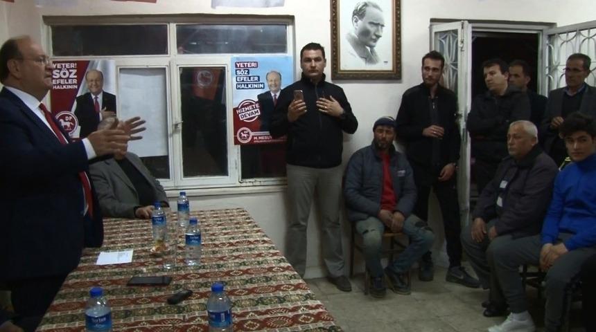 Başkan &Ouml;zakcan&rsquo;a Ser&ccedil;ek&ouml;y Mahallesi sakinleriyle bir araya geldi