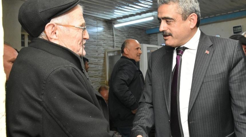 Başkan Alıcık kırsalda ziyaretlerini s&uuml;rd&uuml;r&uuml;yor