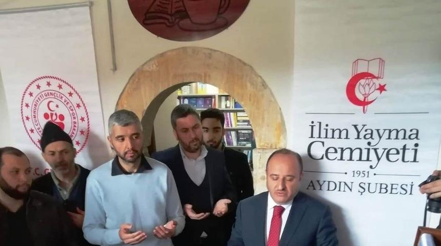 İlim Kitap Kahve Aydın&rsquo;da dualarla a&ccedil;ıldı