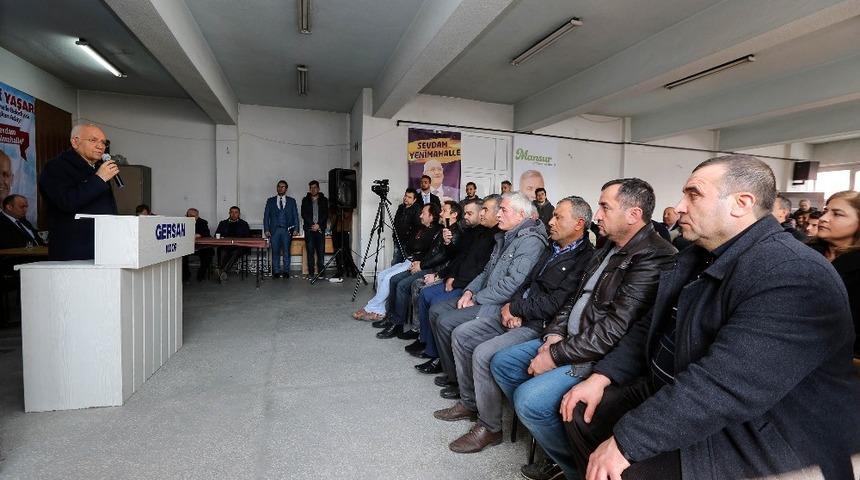 Millet İttifakı adayları seçim çalışmalarını sürdürüyor