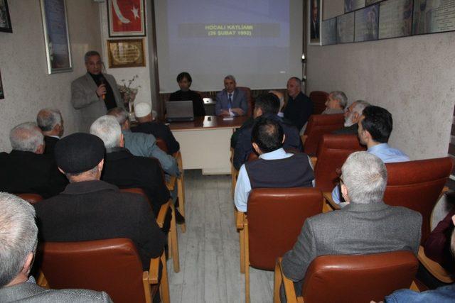 Türk Ocaklarında ’Hocalı katliamı ’anlatıldı