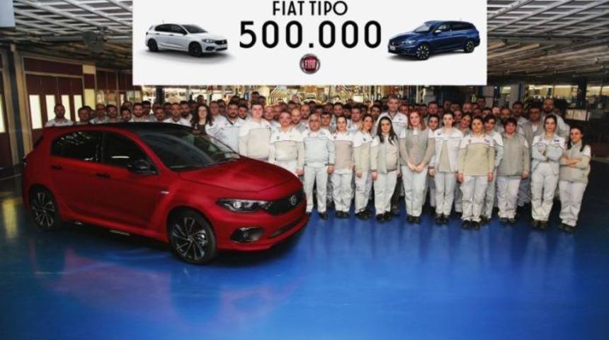 500.000&rsquo;inci Fiat Tipo &uuml;retim hattından &ccedil;ıktı!