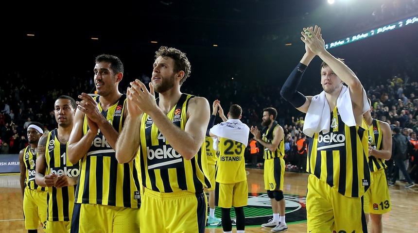 THY Avrupa Ligi'nde Fenerbahçe Beko liderliğini sürdürdü