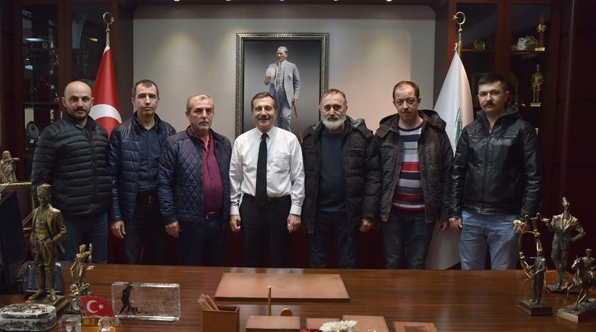 S&uuml;s tavuğu yetiştiricilerinden Ata&ccedil;&rsquo;a ziyaret