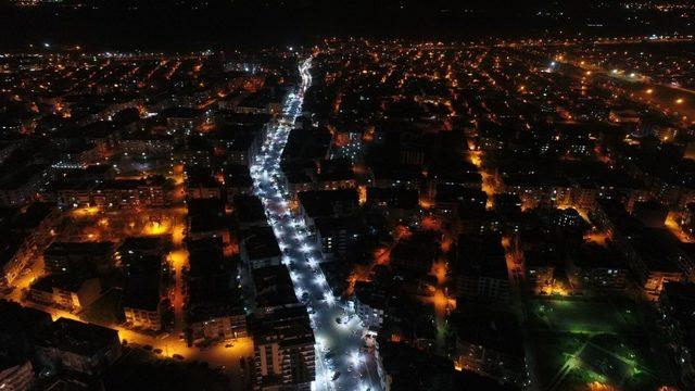 Salihli’nin prestij caddeleri yeni yaşam alanı kazandırdı