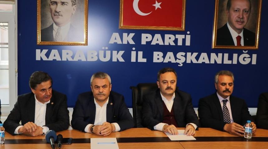 AK Parti İl Başkanı Altınöz gündemi değerlendirdi