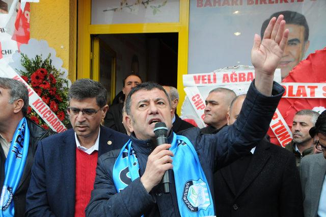 CHP'li Ağbaba: AK Parti’ye oy verirseniz eliniz kırılsın