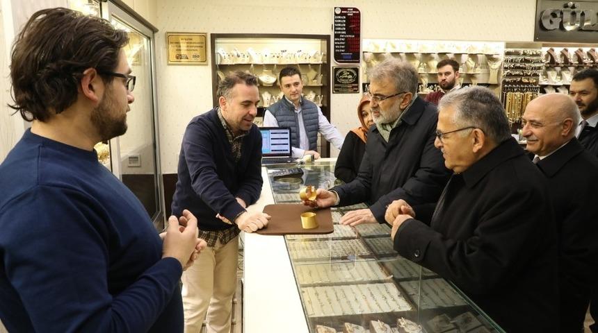 Memduh Başkan Kazancılar &Ccedil;arşısı&rsquo;nda