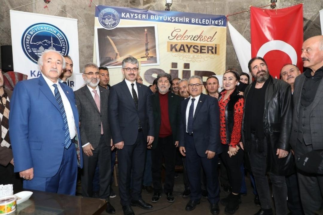 Memduh Başkan Bozok Derneği şiir akşamlarına katıldı