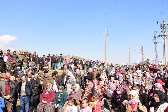 Başkan Uçak Çok Amaçlı Düğün Salonunun temelini attı