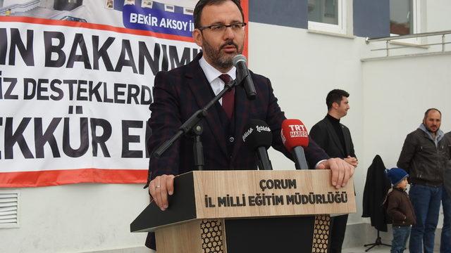 Bakan Kasapoğlu: Spor alanında çok tesis yaptık, daha fazlasını yapacağız (2)