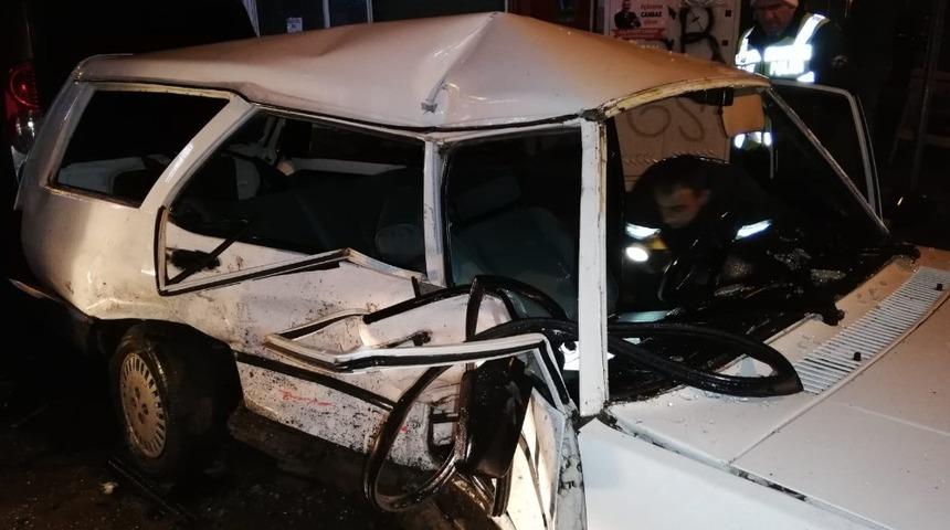 Fatsa&rsquo;da trafik kazası: 4 yaralı