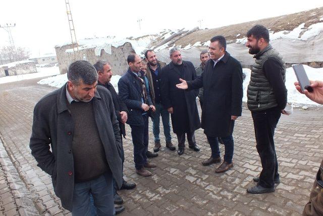 Malazgirt Ziraat Odası Başkanı Kılıç’tan köy ziyaretleri