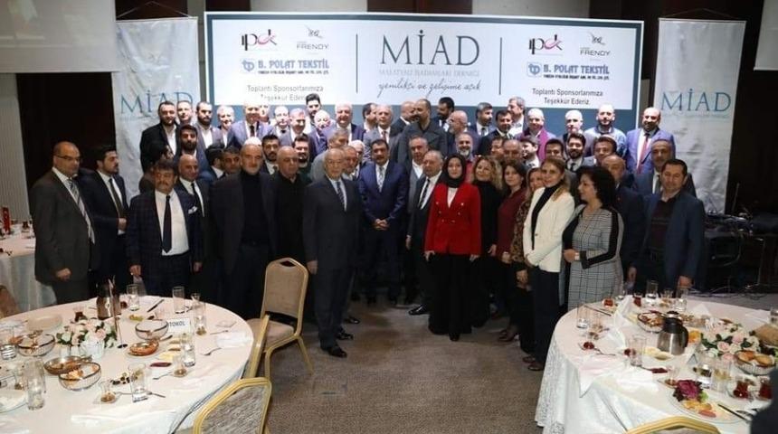 Başkan G&uuml;rkan MİAD&rsquo;ın konuğu oldu