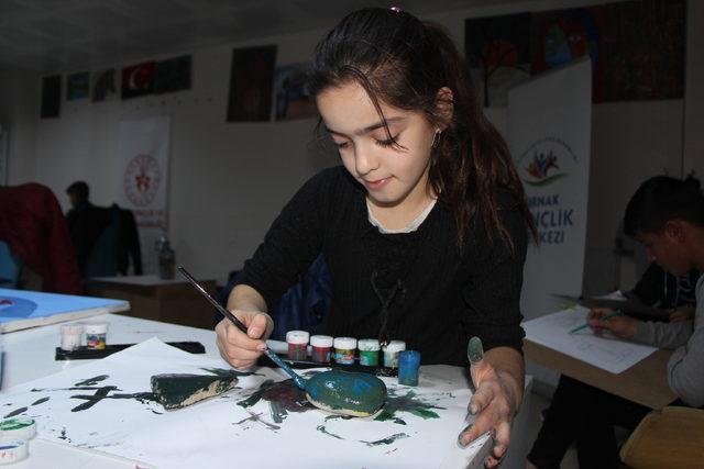 Şırnak'ta huzur ortamı gençleri sanatla buluşturdu