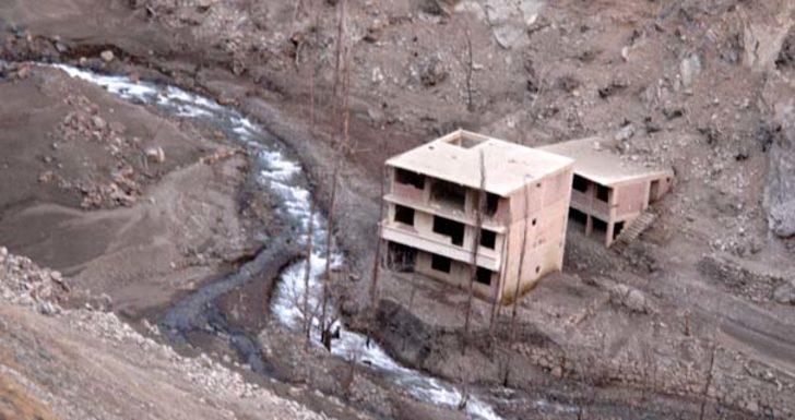 Baraj suyu çekilince ortaya çıktı  G1