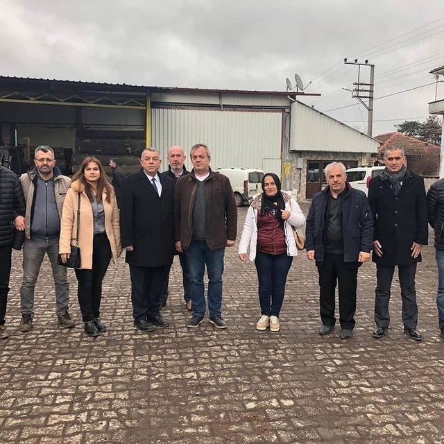 Başkan Adayı Bıyık’dan fabrika ve ev ziyareti